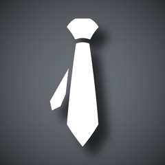 Vector necktie icon