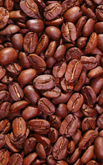 Coffee beans background