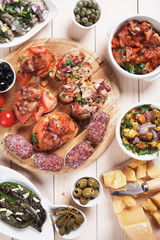 Tapas, antipasto, mezze