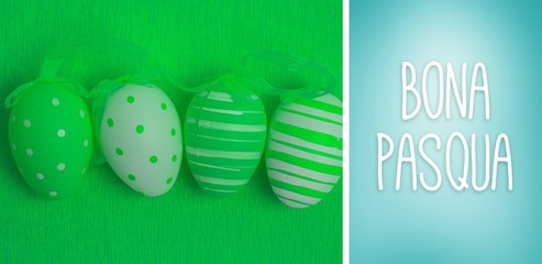 Composite image of bona pasqua