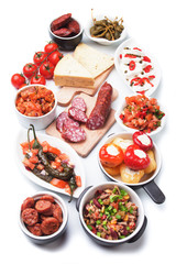 Spanish tapas food