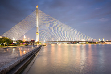 Fototapeta premium Rama VIII Bridge