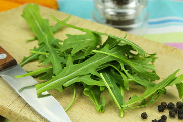 feuilles de roquette
