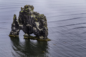 Hvitserkur, the troll rock