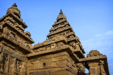 Ancient Shore temple  in  Mahabalipuram