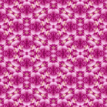 Floral Pink Seamless Pattern