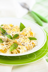 Italian food. Pasta.
