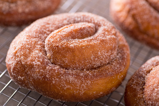 Cinnamon Swirl Donuts