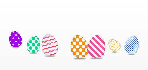 Easter Eggs - Intensive Color Pattern Effect