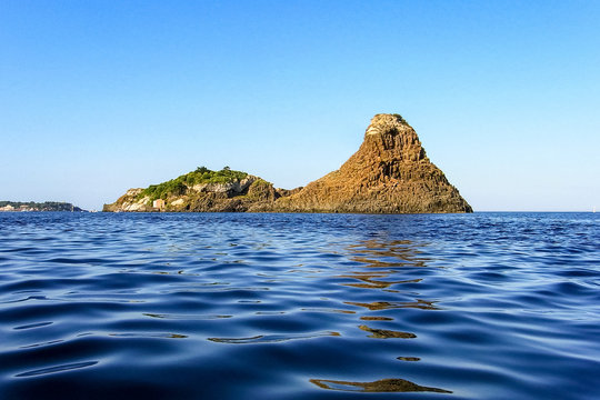 The natural park of Cyclops, in Sicily