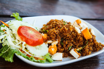 Thailand shrimp fried salted foods