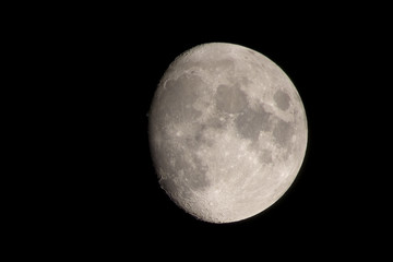 Fototapeta premium Waxing Gibbous Moon