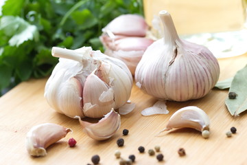 Garlic and spiсes