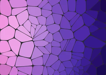 Poster Im Rahmen Flat Style. Violet mosaic abstract background © igor_shmel