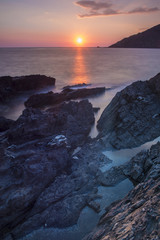 Seascape in Costa brava