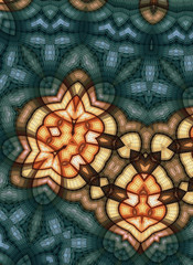 Abstract fractal background