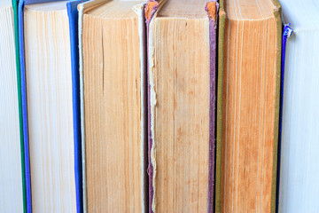 Stack of old books
