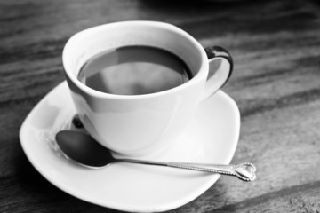 Cup of coffee.