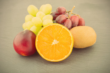 Fruits with Retro Effect