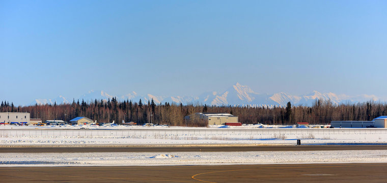 White Mountain Near Fairbanks International Airport