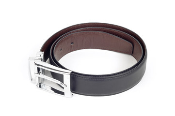 bilateral leather belt