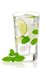 Mojito cocktail with mint
