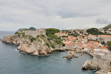 Fototapeta na wymiar Dubrovnik Lovrijenac