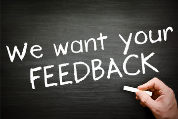 Fototapeta premium Feedback