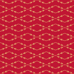 Vector red seamless pattern. Stylish texture