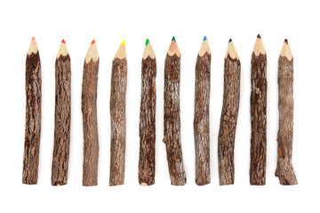 Rustic Wood Pencils
