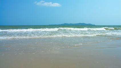 beach and tropical sea