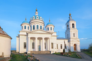 Fototapeta na wymiar The Church of Holy spirit, Golden Ring, Russia