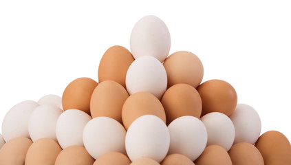 Egg in a packing , various inscriptions of eggs