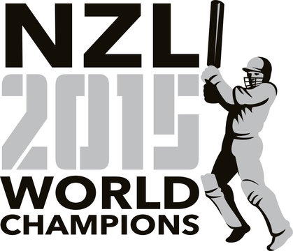 New Zealand NZ Cricket 2015 World Champions