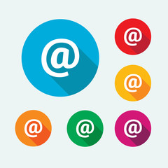 Mail & Contact Icons