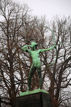 Bogensch&uuml;tze in Dresden