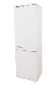 Refrigerator under the white background