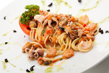 Seafood Spaghetti
