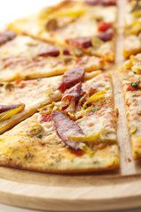 Sausages Pizza