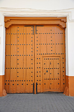 Puerta de carruajes adintelada, Campo de Criptana, Espa&ntilde;a