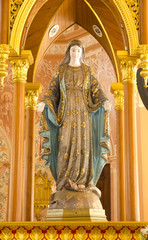 Obraz premium The Cathedral of the Immaculate Conception Church, Chanthaburi -