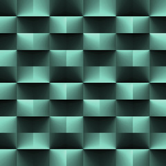 Green geometric texture