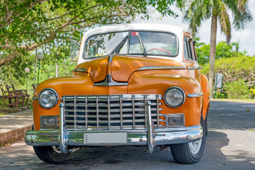 Old american car in Havana