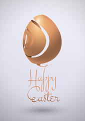 Happy Easter Egg Vector Design