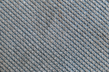 Surface of dirty towels in macro style.