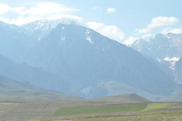 Taurus Mountains. Turkey. Steep cliffs and gorge.