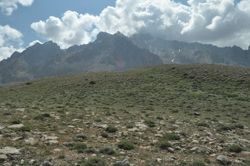 Taurus Mountains. Turkey. Steep cliffs and gorge.