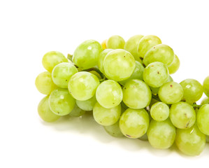 Ripe white grape.