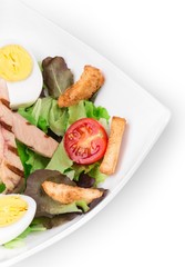 Beautiful caesar salad
