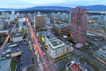 Vancouver BC Cityscape at Dusk - 80433793